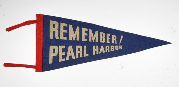 'REMEMBER! PEARL HARBOR' PENNANT