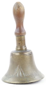 1915 BRITISH BROAD ARROW GAS WARNING BELL