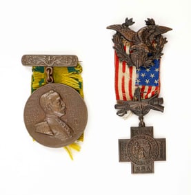 SPANISH-AMERICAN WAR MEDALS (2)