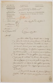 (NAPOLEONIC WARS) JACQUES MARGUERITE PILOTTE DE LA BAROLLIERE