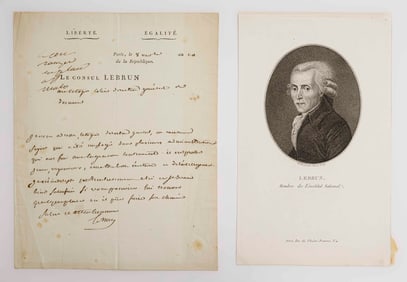 CHARLES FRANCOIS LEBRUN, DUC DE PLAISANCE