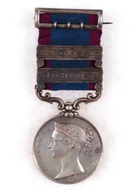BRITISH SUTLEJ MEDAL, TWO CLASPS