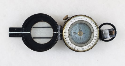 BRITISH 1950 MK3A MARCHING COMPASS