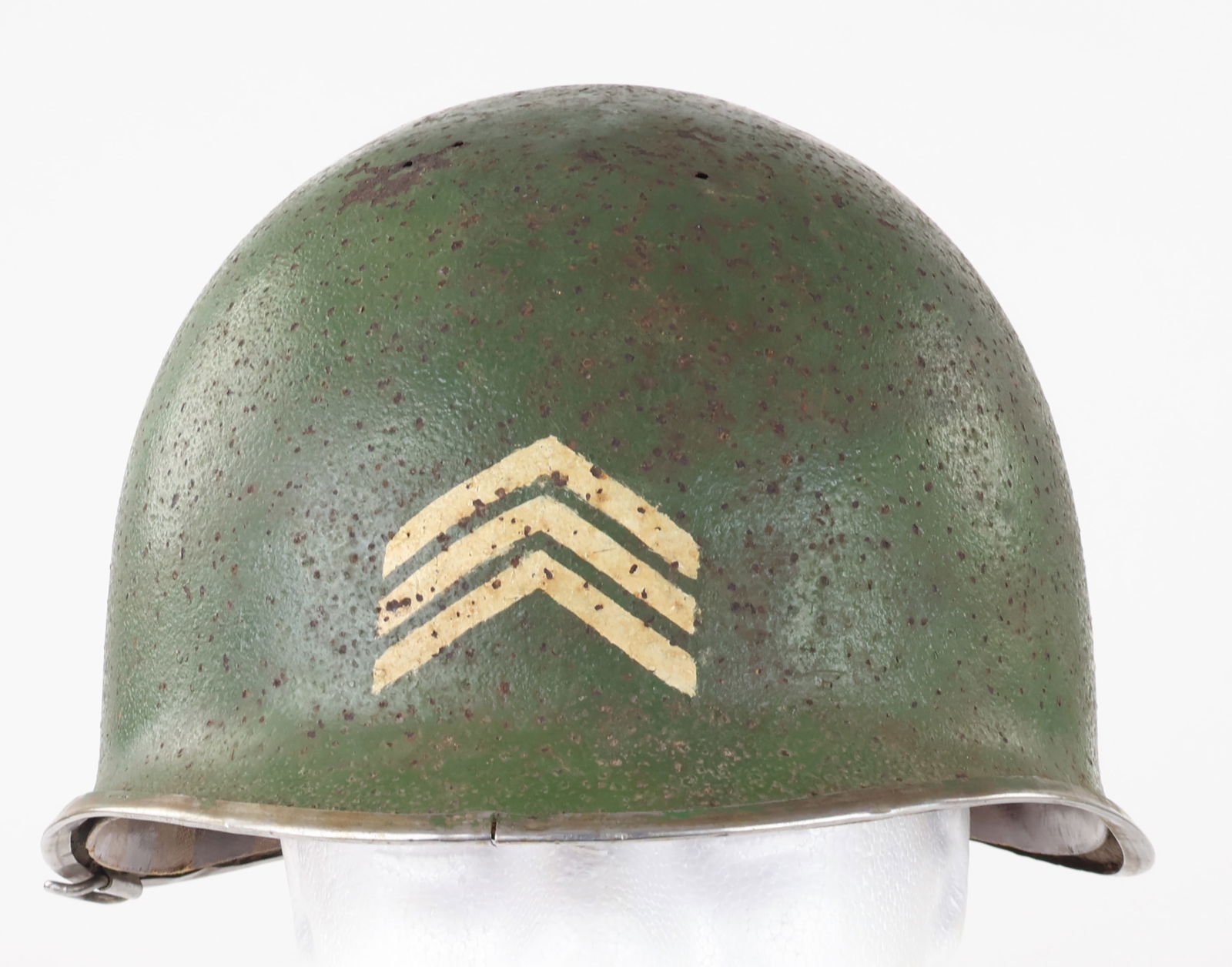 KOREAN WAR AMERICAN M1 HELMET (1 of 6)