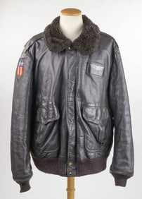 KOREAN WAR ERA-MADE WORLD WAR II LEATHER FLIGHT JACKET