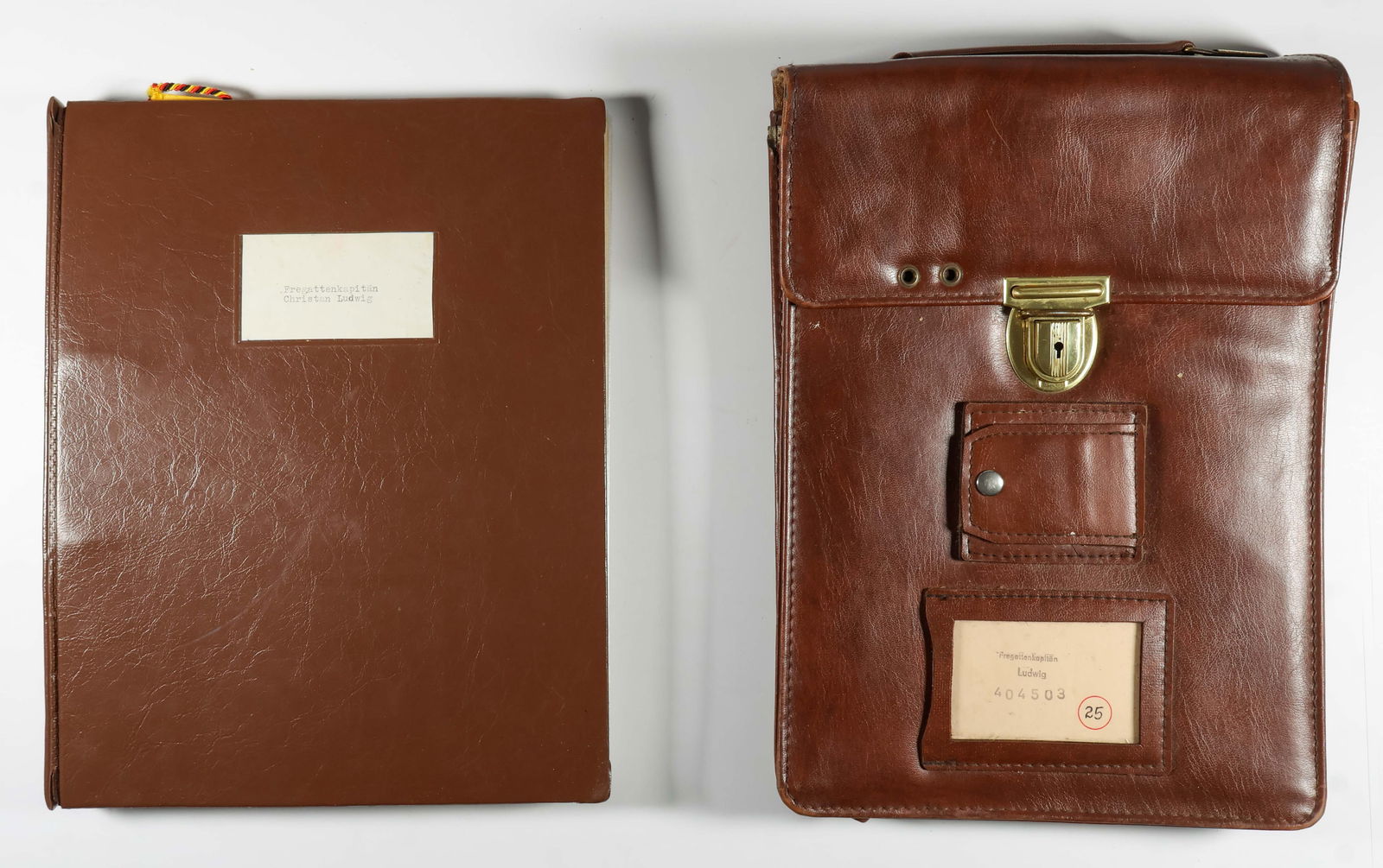 PERSONAL GROUPING OF AN EAST GERMANY FRIGATE CAPTAIN (1 of 2)