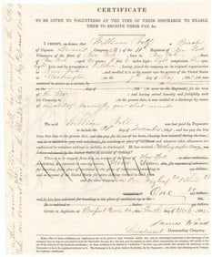 DISCHARGE OF AN ELLSWORTH ZOUAVE