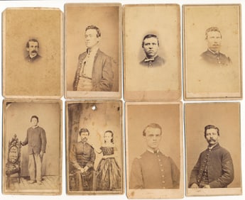 UNION SOLDIER CARTES DE VISITE (8)