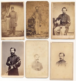 UNION SOLDIER CARTES DE VISITE (6)