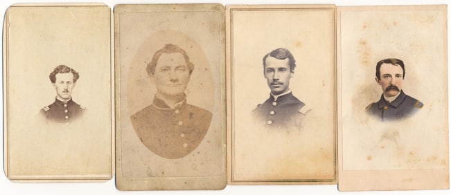 UNION SOLDIER CARTES DE VISITE (4)