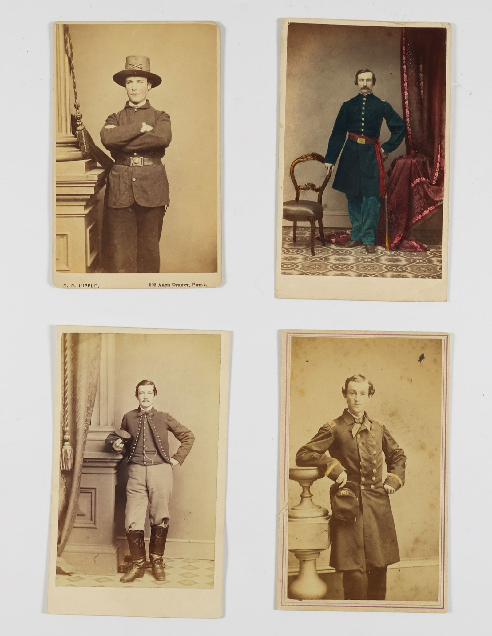 UNION SOLDIER CARTES DE VISITE (4) (1 of 2)