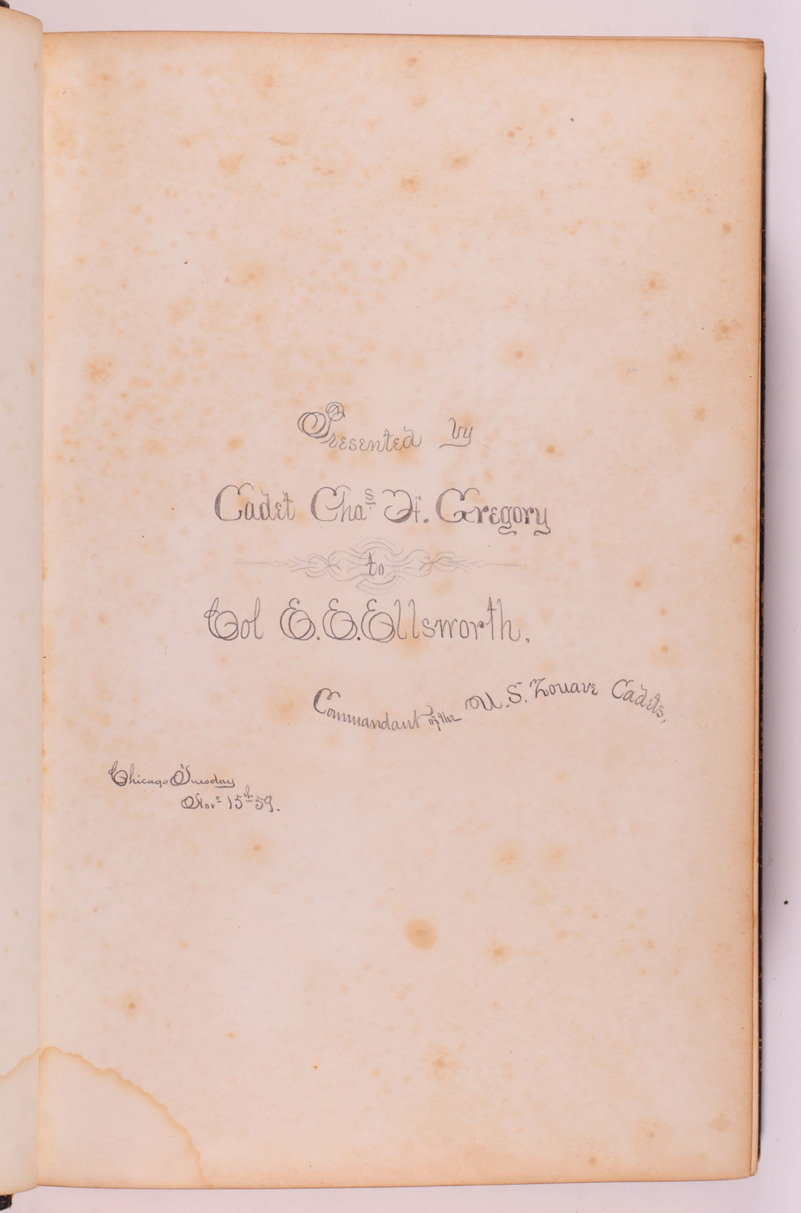 ELMER E. ELLSWORTH'S 'HISTORY OF THE INDIAN MUTINY' (1 of 3)