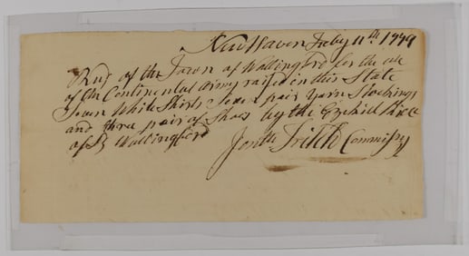 BUYING CLOTHING FOR THE CONTINENTAL ARMY