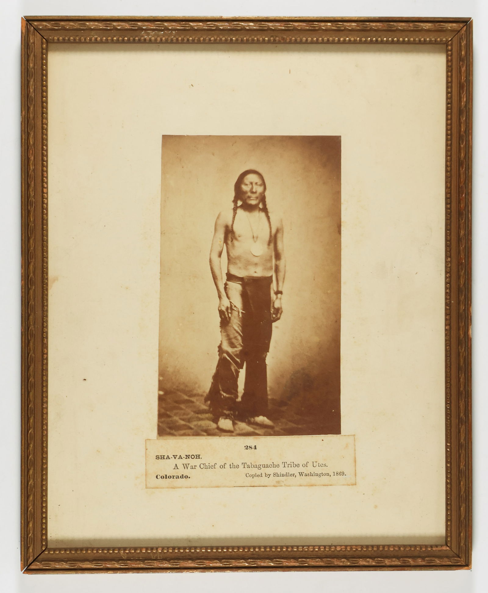 UTE INDIAN CHIEF PHOTOGRAPH (1 of 2)