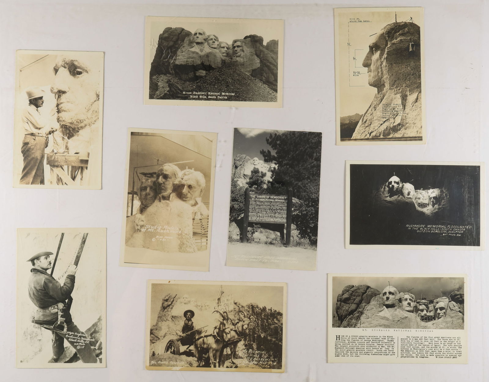 MT. RUSHMORE PHOTO POSTCARDS (52) (1 of 1)