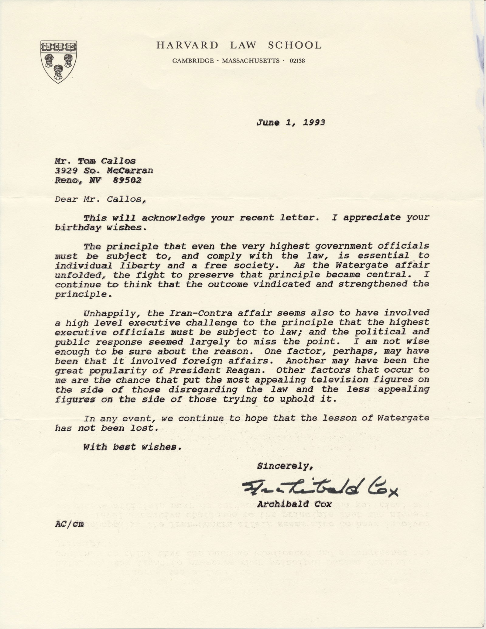 ARCHIBALD COX (1 of 1)