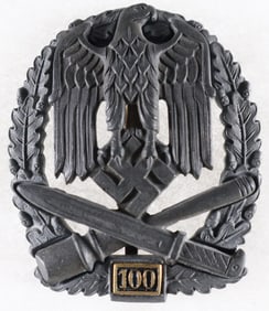 GENERAL ASSAULT BADGE FOR 100 ASSAULTS