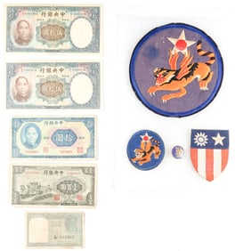 (FLYING TIGERS) PILOT'S INSIGNIA LOT