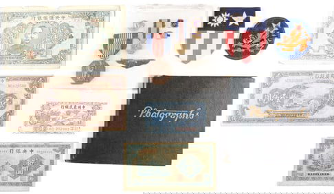 (FLYING TIGERS) PILOT'S MEDALS AND INSIGNIA