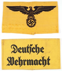 GERMAN CIVILIAN ARMBANDS