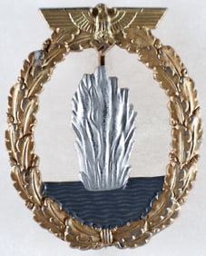 GERMAN MINESWEEPER BADGE