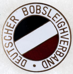 GERMAN BOBSLEIGH BADGE