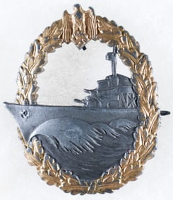 KRIEGSMARINE DESTROYER BADGE