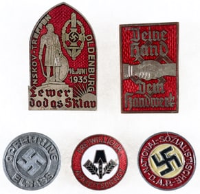 NSDAP BADGES (5)