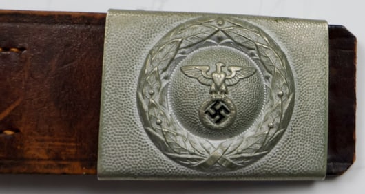 REICHSLUFTSCHUTZBUND BELT AND BUCKLE