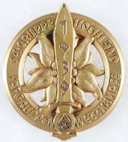 SA-GRUPPE HOCHLAND TABLE MEDAL