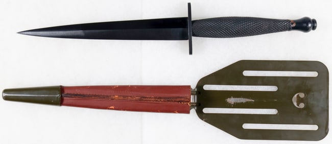 (OFFICE OF STRATEGIC SERVICES) O.S.S. 'PANCAKE FLIPPER' STILETTO, IDENTIFIED