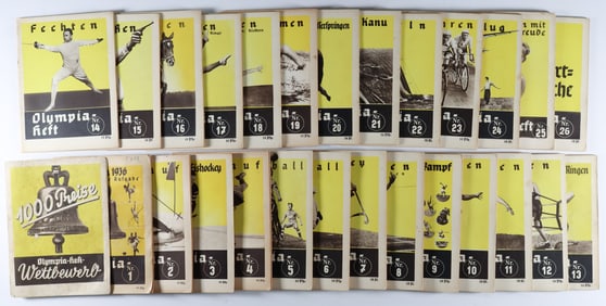 PAMPHLETS FROM 1936 OLYMPIC GAMES (27)