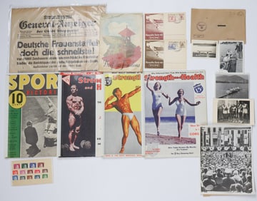 1936 BERLIN OLYMPICS EPHEMERA