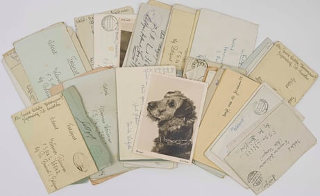 LUFTWAFFE STAFF MEMBER'S LETTERS (40+)