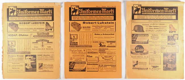 WEHRMACHT MAGAZINES (3)