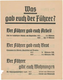 ADOLF HITLER ELECTION POSTER