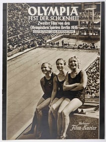FILM PROGRAM FOR LENI RIEFENSTAHL'S 'OLYMPIA'