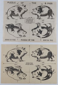 ‘PUZZLE OF THE FIVE PIGS’ ANTI-HITLER PAMPHLET (2)