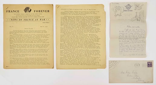 ‘FRANCE FOREVER’ REPORTS ON VE-DAY