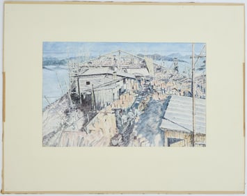 ADOLF HITLER'S PAINTING OF THE KEHLSTEINHAUS