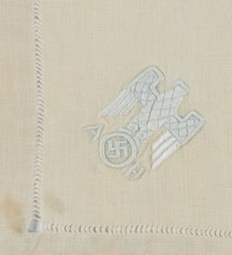 ADOLF HITLER INFORMAL TABLE NAPKIN