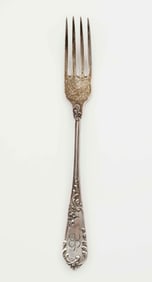 EVA BRAUN SILVER DINNER FORK
