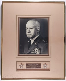 GEN. OMAR BRADLEY'S FIVE-STAR GENERAL'S SHOULDER STRAP STARS