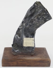 RELIC FROM A SHOT-DOWN SPITFIRE