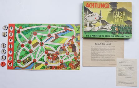 NAZI GERMAN CHILDREN'S BOARD GAME