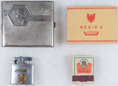 GERMAN SOLDIER'S SMOKING IMPLEMENTS (4)