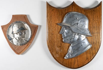 WEHRMACHT WALL SHIELDS (2)