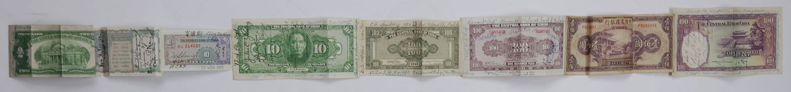 (FLYING TIGERS) PILOT'S 'SHORT SNORTER' (1 of 7)