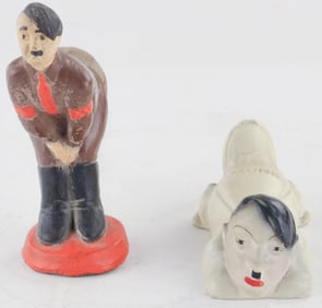 ANTI-HITLER FIGURES (2)