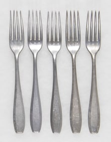 WEHRMACHT ISSUE TABLE FORKS (5)